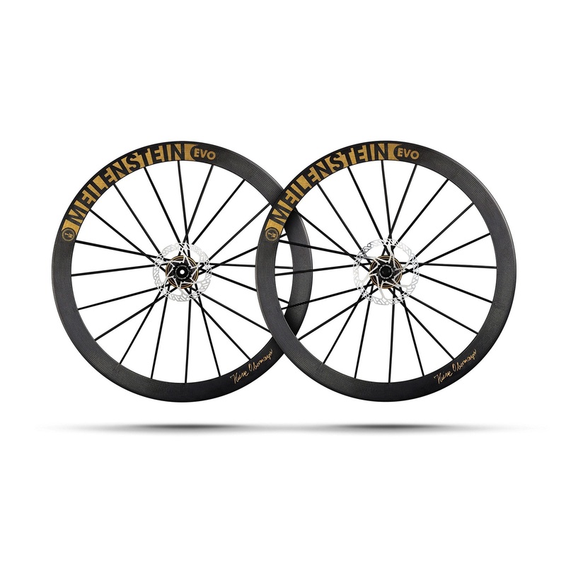 Lightweight Meilenstein EVO Disc Wheelset - Signature Gold Edition