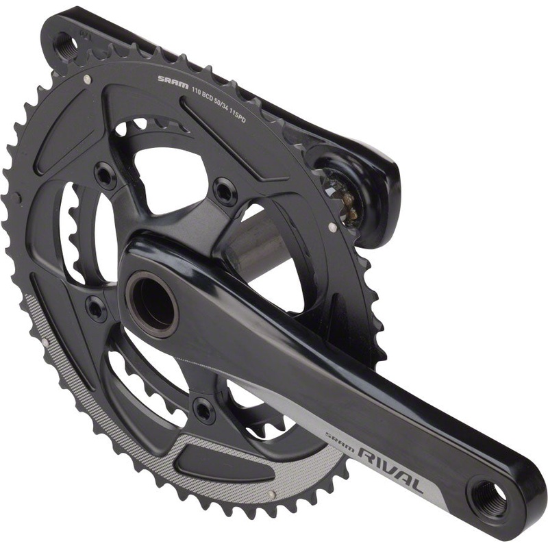 SRAM Rival 22 Crankset 172.5mm 11-Speed 50/34t 110 BCD GXP Spindle