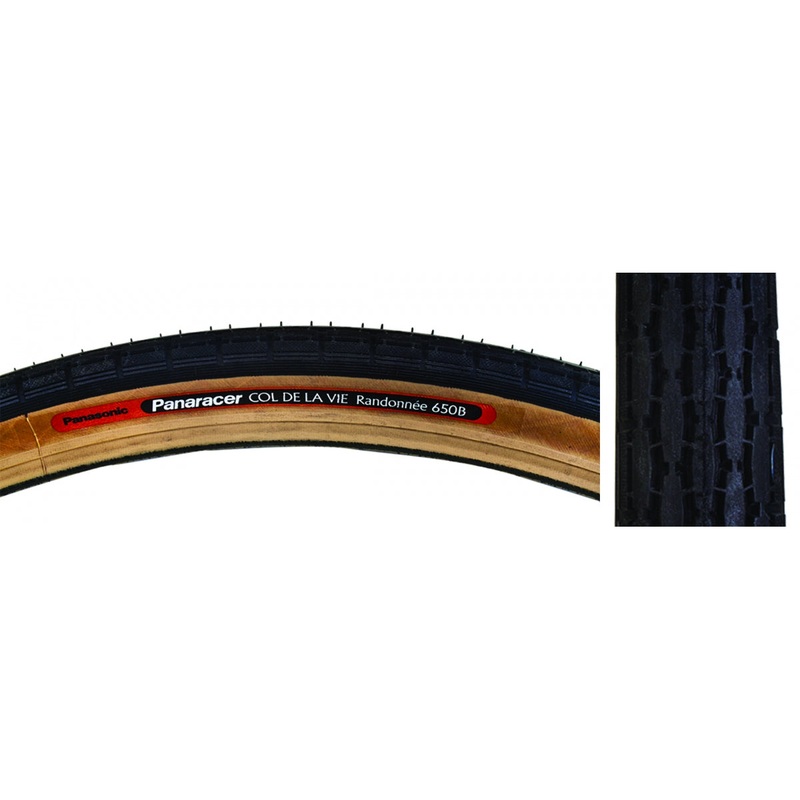 Tire Pan Randonnee 26X1-1/2 650B 27.5 Wire Black/Ysk