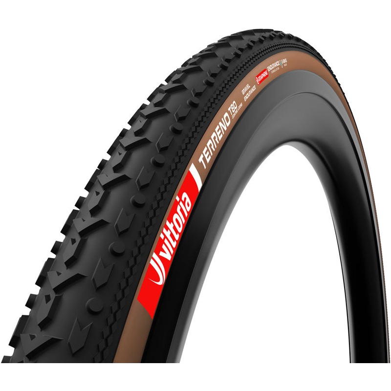 Vittoria Terreno T80 Coarse Loose Tire - 700 x 45, Tubeless, Folding, Black/Brown, Gravel Endurance, Graphene, G2.0 11A00836