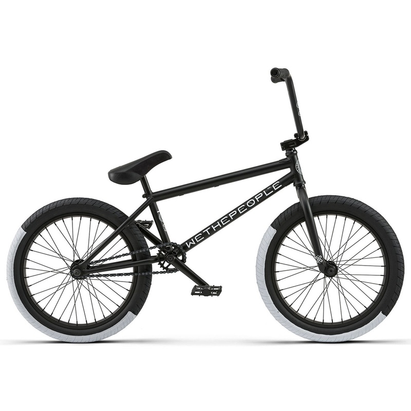 We The People Reason 20" BMX Bike 20.75" TT - Matte Black