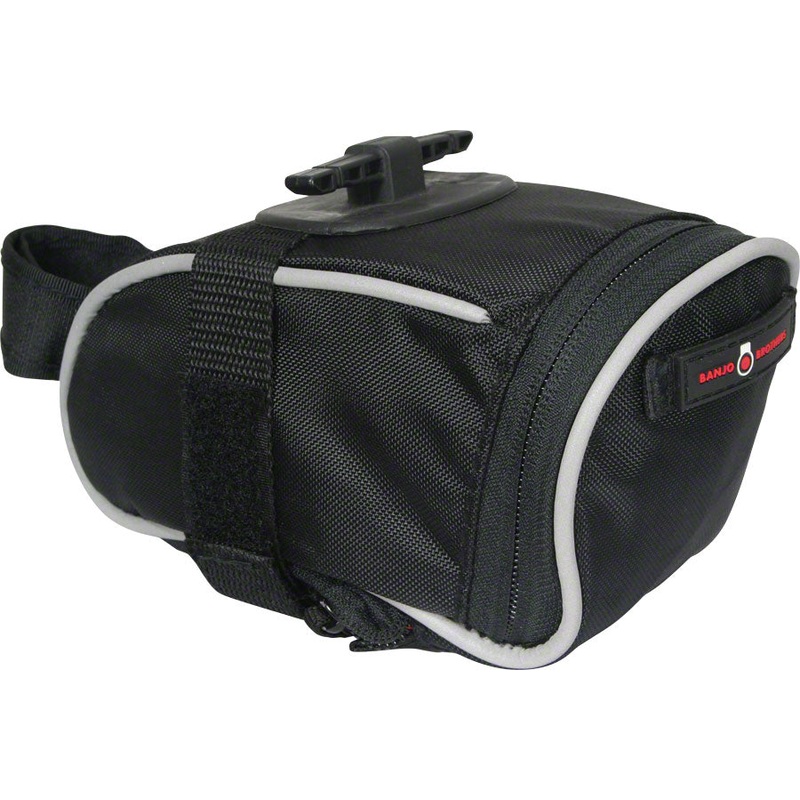 Banjo Brothers Quick Release Seat Bag: Black MD