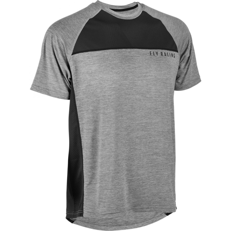 Fly Racing Super D Jersey - Grey Heather