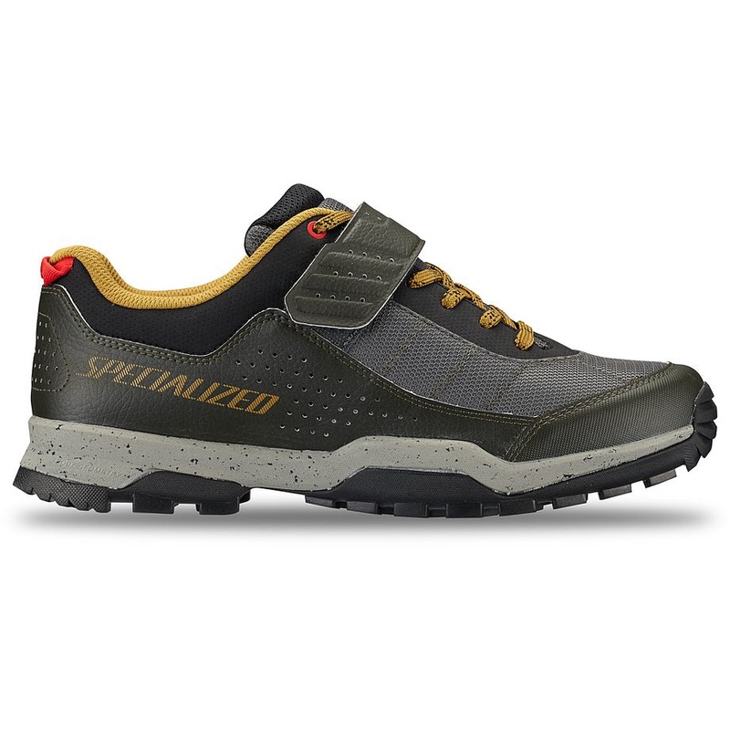 Specialized rime 1.0 shoe dark moss green/harvest gold 42