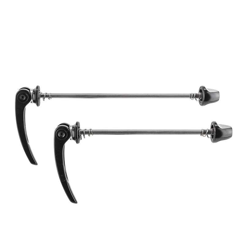 Zipp Tangente Quick Release Skewer Set - 100mm/130mm Titanium BLK With BLK Logo