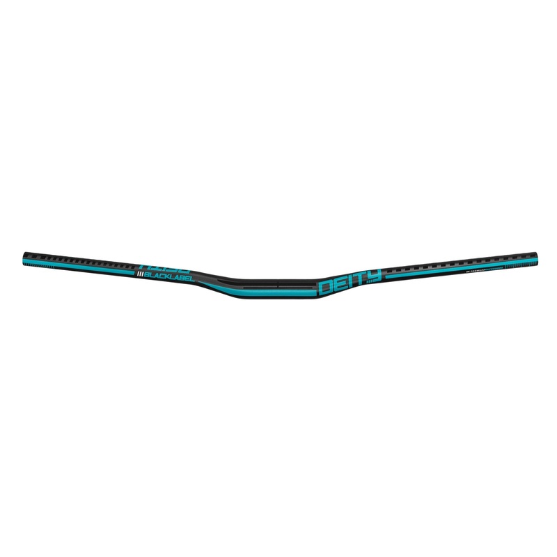 Deity Blacklabel 800 Handlebar - 15mm Rise - 800mm Width - 31.8mm Clamp - Turquoise