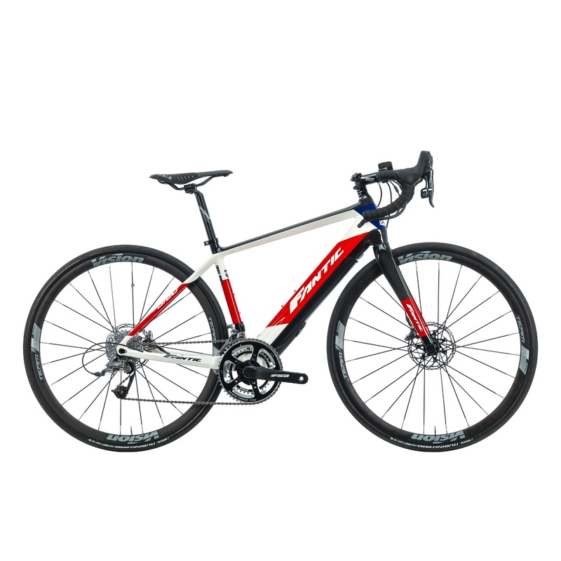 Fantic Passo Giau Carbon Road E-bike - 2020, Small
