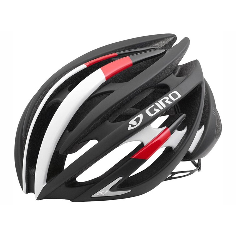 Giro Aeon Road Helmet - Matt Black-Bright Red