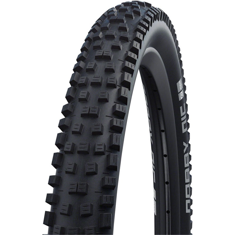 Schwalbe Nobby Nic Tire - 29 x 2.4, Tubeless, Folding, Black, Performance, TwinSkin, Addix