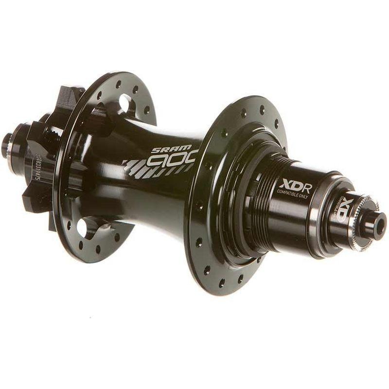 SRAM 900 Rear Hub - QR x 135mm/12 x 142mm 6-Bolt XDR Black 28H