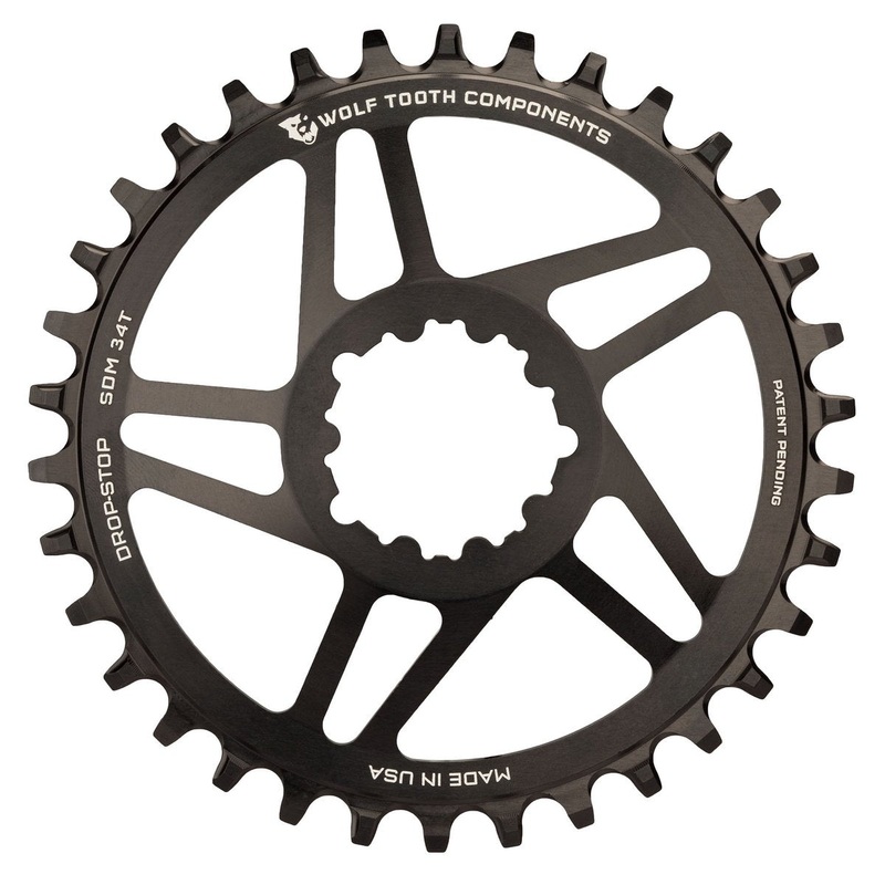 Wolf Tooth Direct Mount Chainring - 30t Direct Mount for SRAM 3-Bolt Crankset, Boost HG+s, 3mm Offset