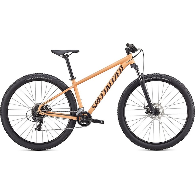 2021 Specialized rockhopper 29 bike gloss ice papaya / cast umber m