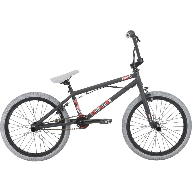 Haro Downtown DLX 19.5" Bike - Matte Black