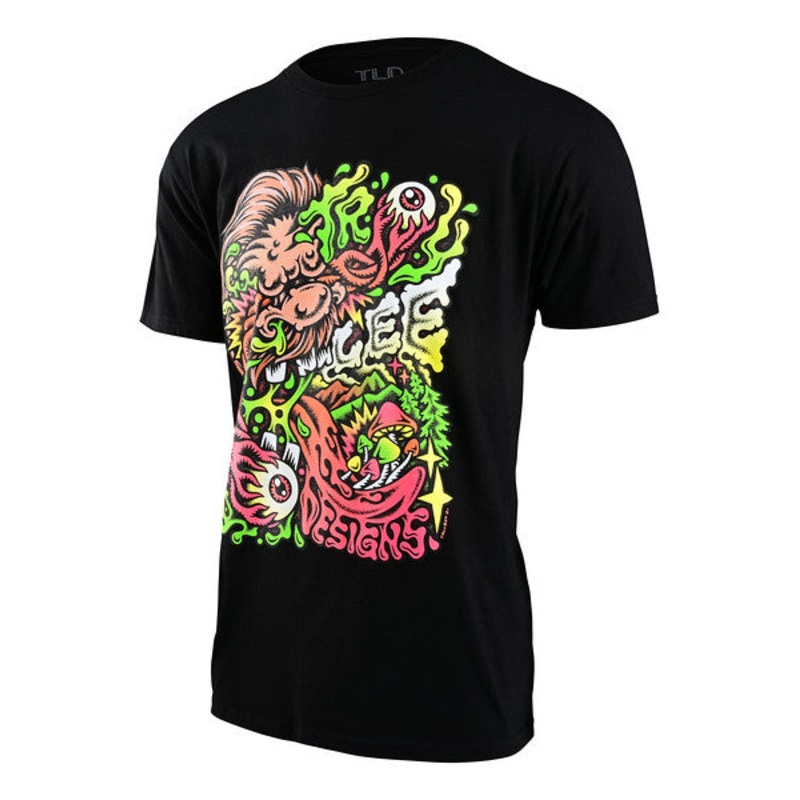 Troy Lee Designs Tallboy Sasquatch Short Sleeve Tee - Black