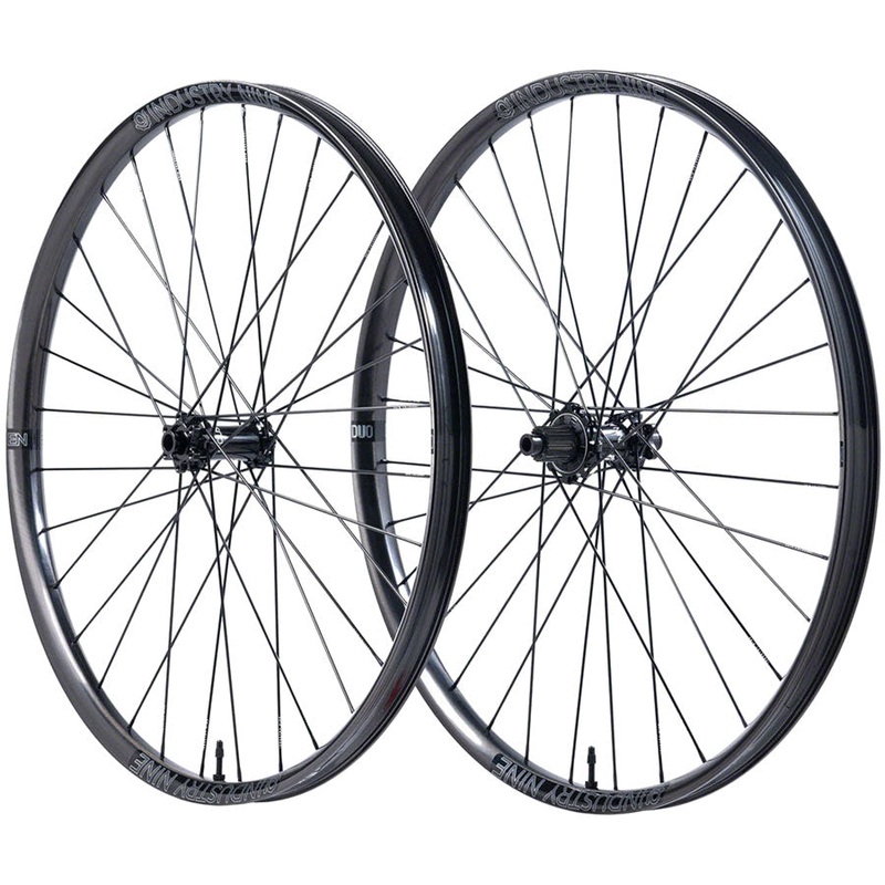 Industry Nine Hydra 2 Enduro Carbon Wheelset - 29" 15 x 110mm/12 x 148mm 6-Bolt Micro Spline BLK 32H