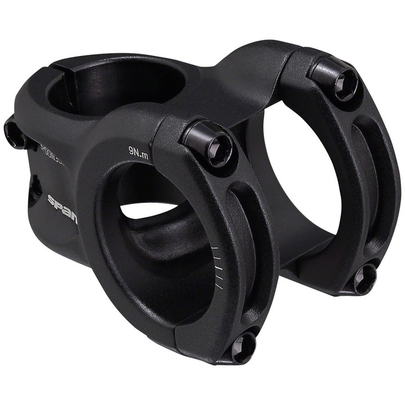 Spank Spoon 350 Stem - 35mm, 35mm Clamp, +/-0, Black