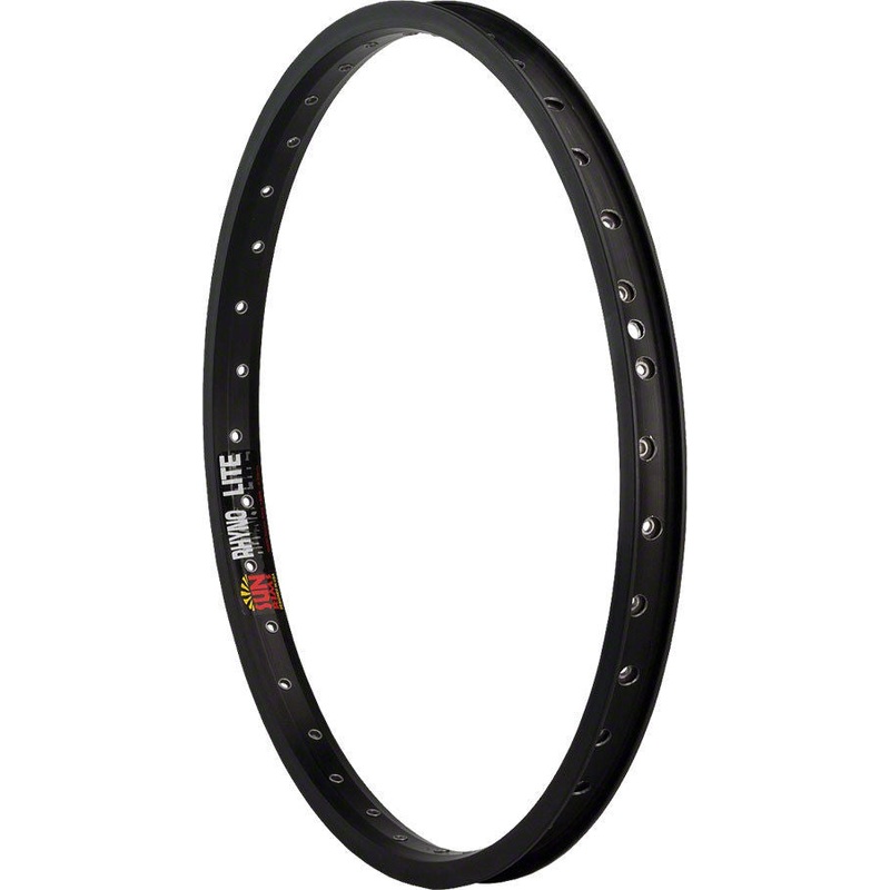 20" (406mm) Sun Rhyno Lite BMX Rim - 36H - Double Wall - All Black