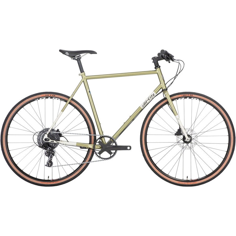All-City Super Professional Apex 1 Bike - 700c, Steel, Flash Basil, 55cm