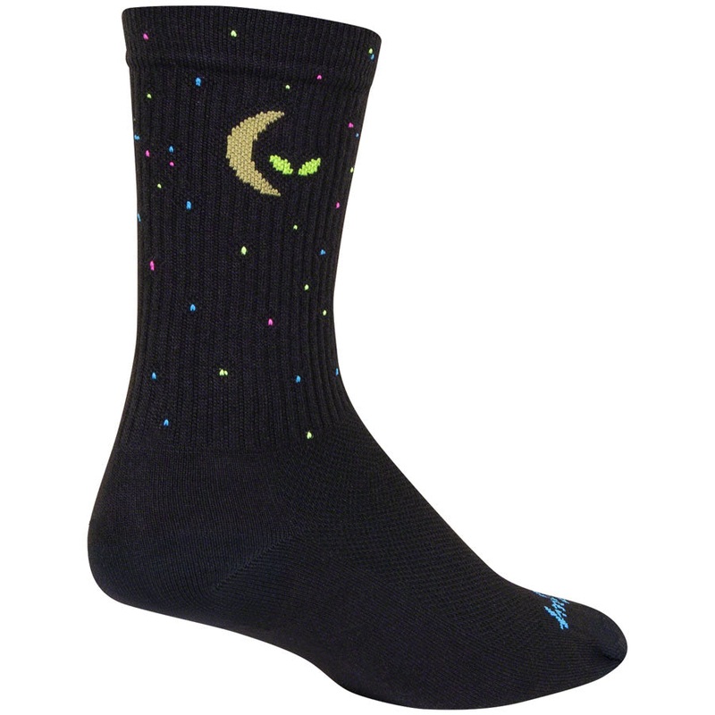 SockGuy Crew Lunalien Socks - 6" Large/X-Large