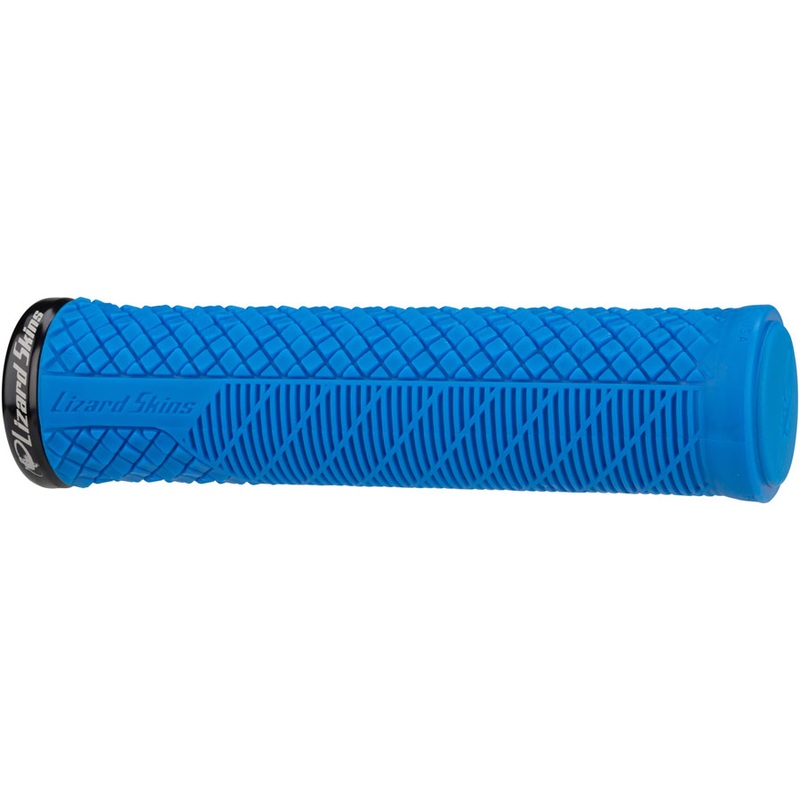 Lizard Skins Charger Evo Grips - Electric Blue, Lock-On