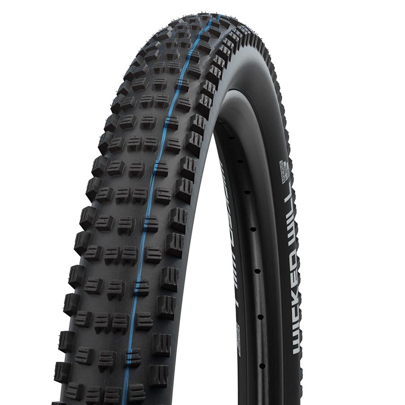 Schwalbe Wicked Will Mountain Tire 27.5"x2.60 Wire Tubeless Ready Addix Speedgrip Super Ground TL Easy Black