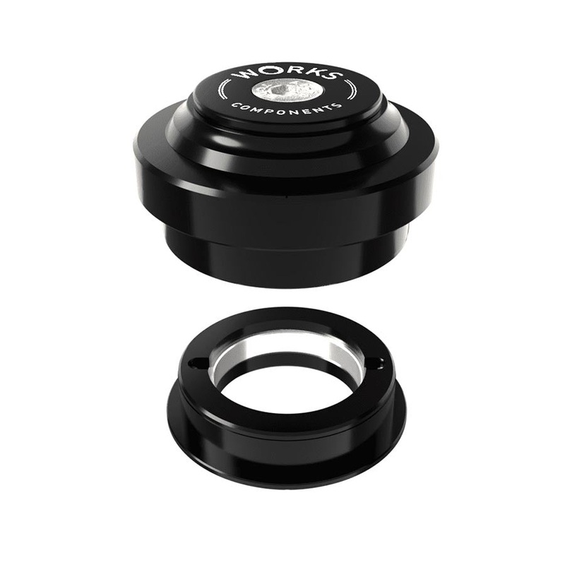 Works Components 1.5 EC44-ZS44 Angleset-1 1/8" Angle Headset 1.5 100-109mm EC44/28.6 | ZS44/30 ZS External threadless Complete Black