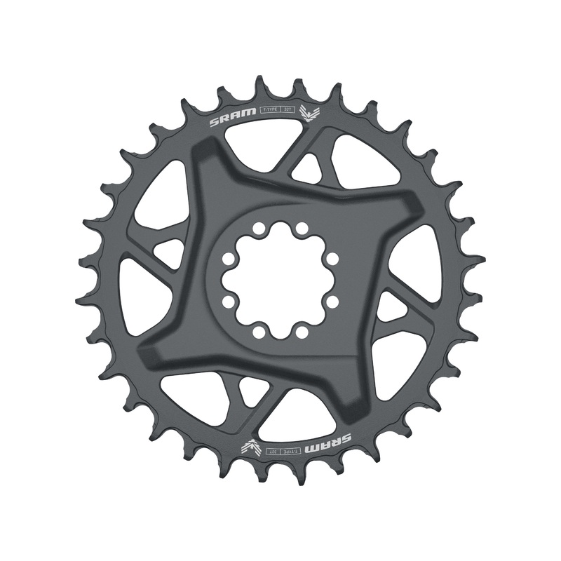 SRAM GX Eagle T-Type Direct Mount Chainring - 32t - 8-bolt - 3mm Offset - Dark Polar
