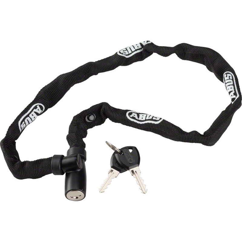 ABUS Keyed Web Chain Lock 1500: 60/4mm Black