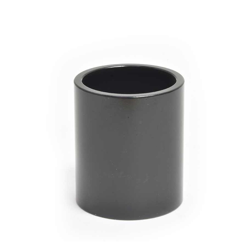 Wheels Manufacturing Aluminum Headset Spacer - 1-1/8" 40mm Black 1-each