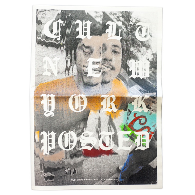 Cult x Silent "Posted" Newspaper