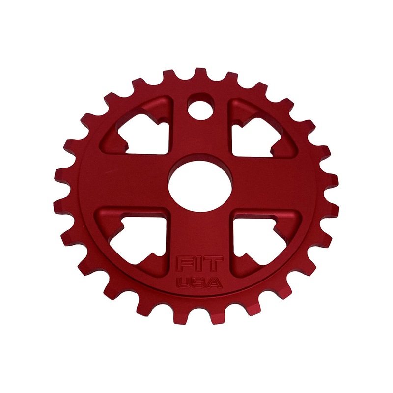 FIT KEY SPROCKET BLOOD RED 25T