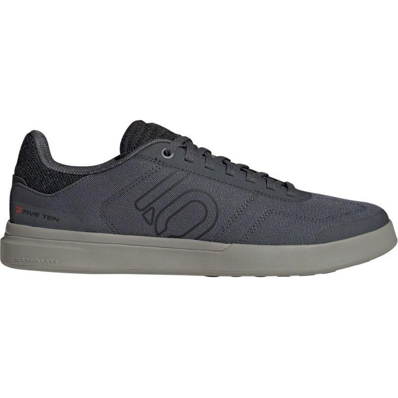 Five Ten Sleuth DLX Canvas Flat Shoes - Men's Gray Six/Core Black/Olive Strata 13