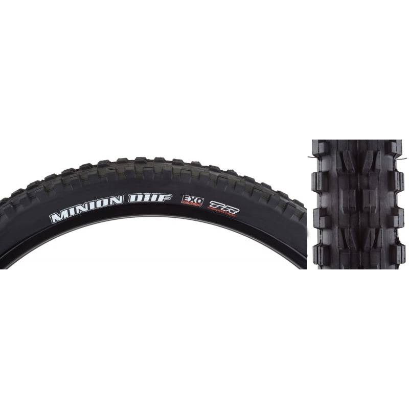 Maxxis Minion DHF Tire - 29 x 2.3 Tubeless Folding Black Dual EXO