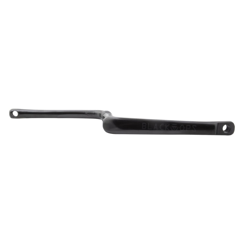 One Piece 175mm crankset black