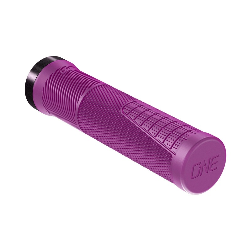 OneUp Components Thin Lock-On Grips - Purple