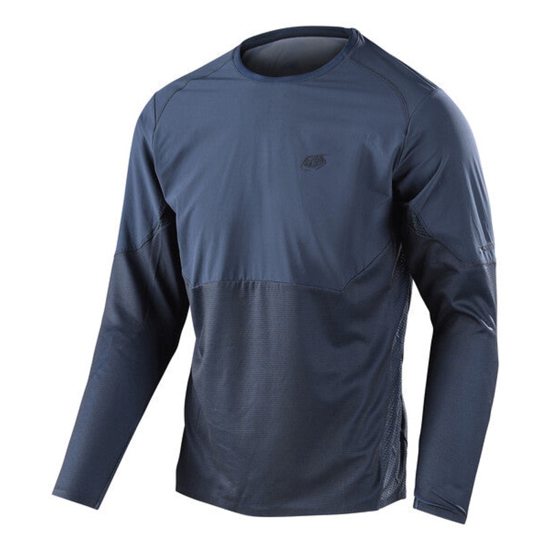 Troy Lee Designs Drift Long Sleeve MTB Jersey - Dark Charcoal - 2023