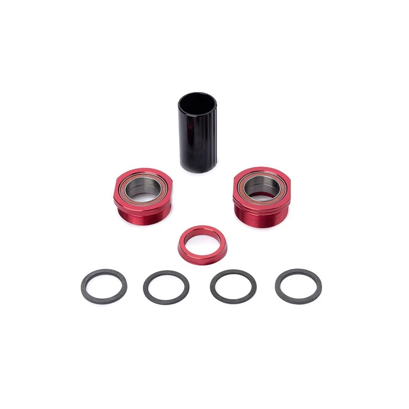 19mm Theory Euro BMX Bottom Bracket Set - Red