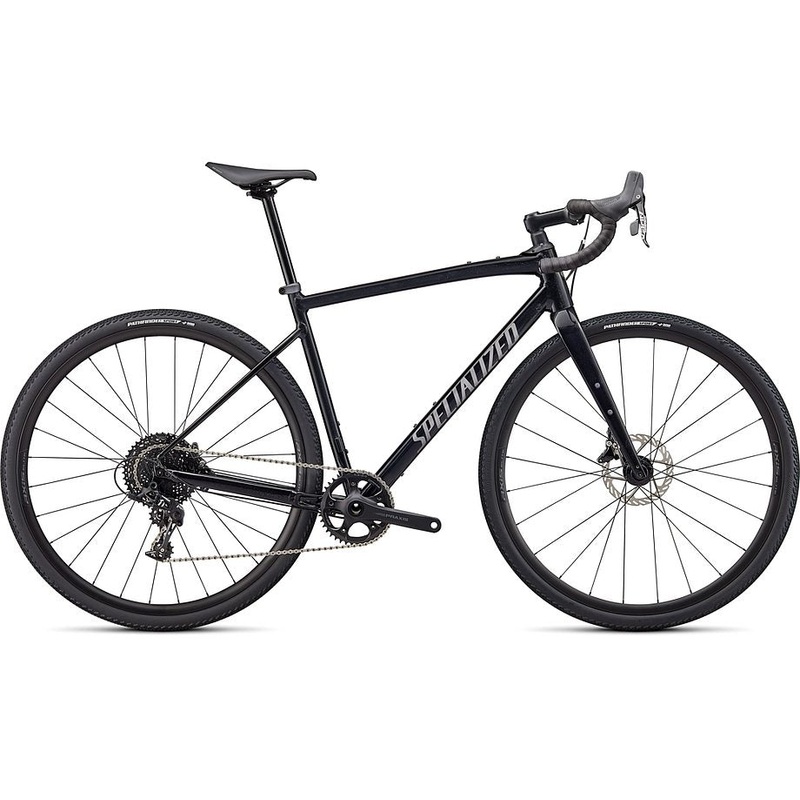 2022 Specialized diverge e5 comp bike gloss tarmac black/smoke/chrome/clean 49