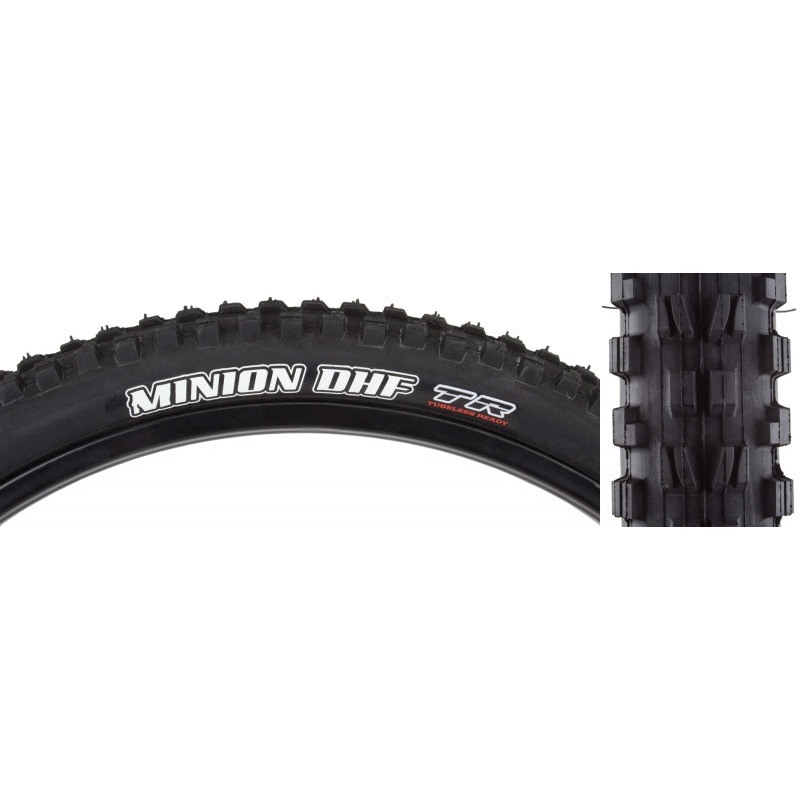 Maxxis Minion DHF Tire - 29 x 2.5 Tubeless Folding Black Dual EXO Wide Trail