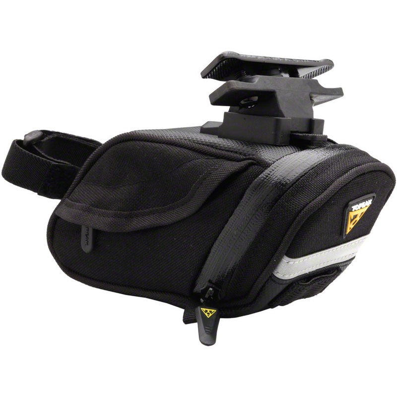 Topeak Aero Wedge DX Seat Bag - QuickClick Small Black