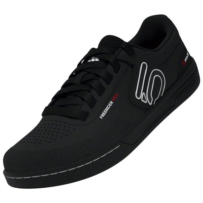 Five Ten Freerider Pro Flat Shoes - Mens Core BLK/Ftwr White/Ftwr White 14