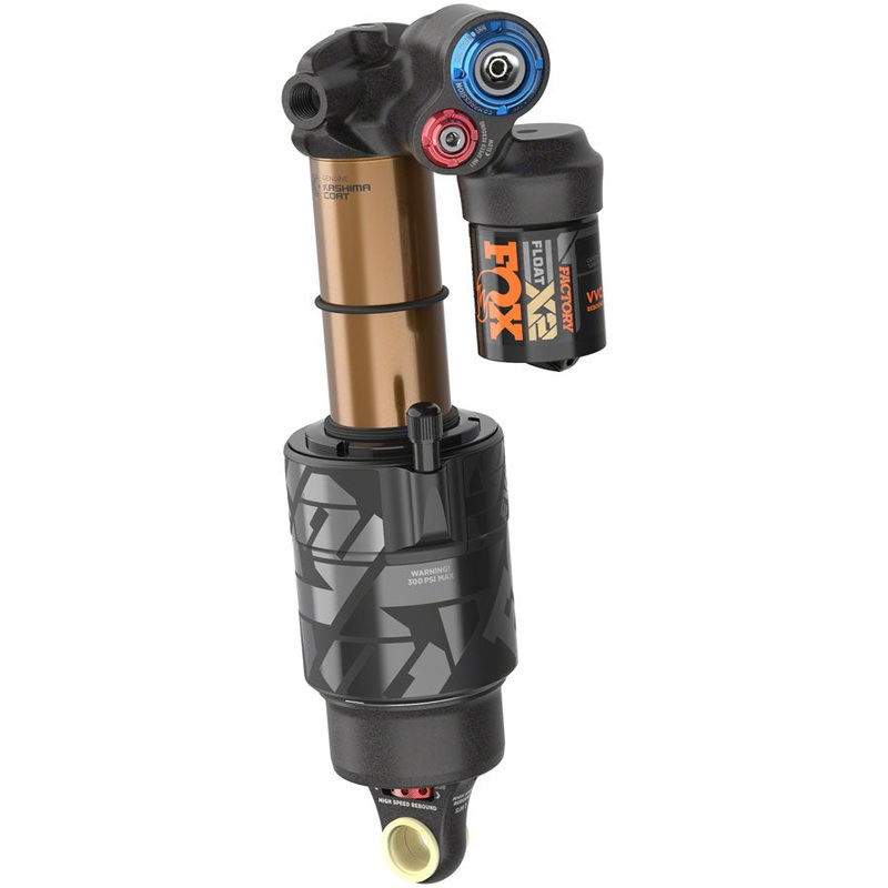 FOX FLOAT X2 Factory Rear Shock - Trunnion Metric 225 x 75 mm Kashima Coat