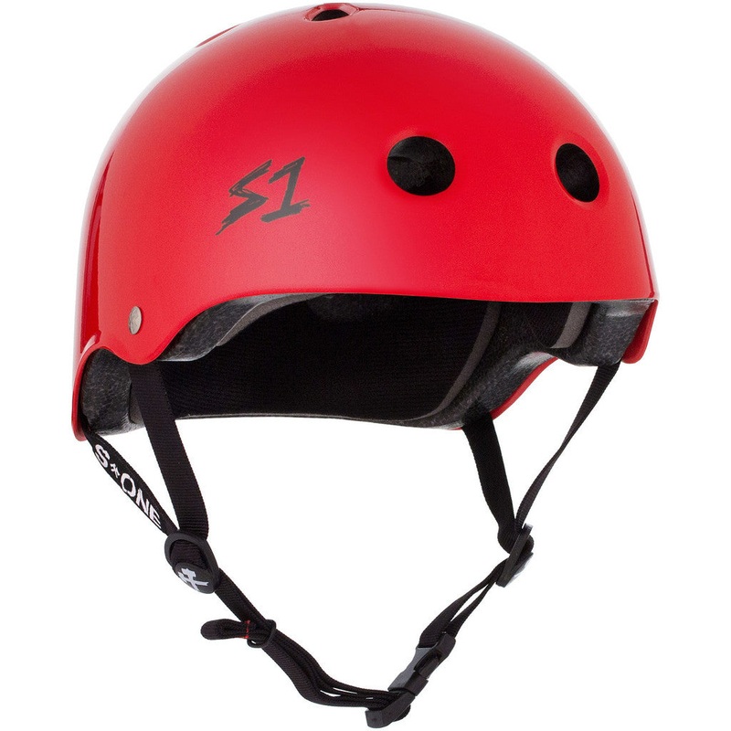 S1 Mini Lifer Helmet - Bright Red Gloss