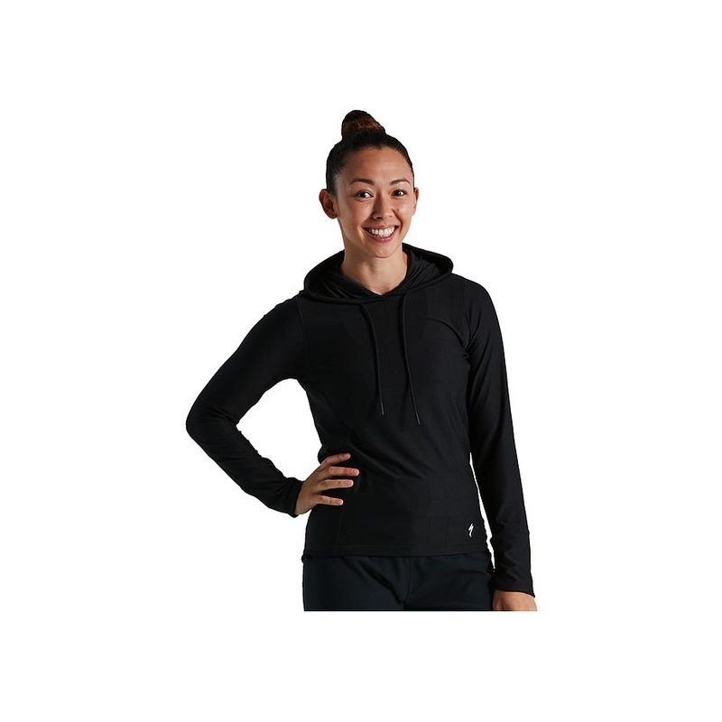 Specialized legacy lightweight hoodie wmn black xs