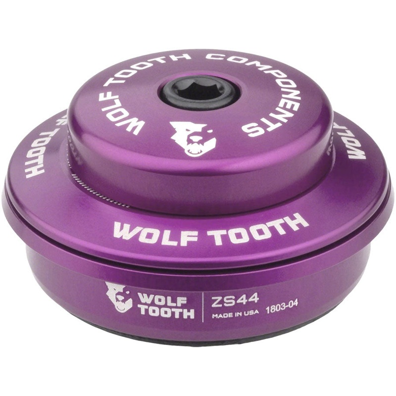 Wolf Tooth Performance Headset - ZS44/28.6 Upper, 6mm Stack, Ultraviolet Purple