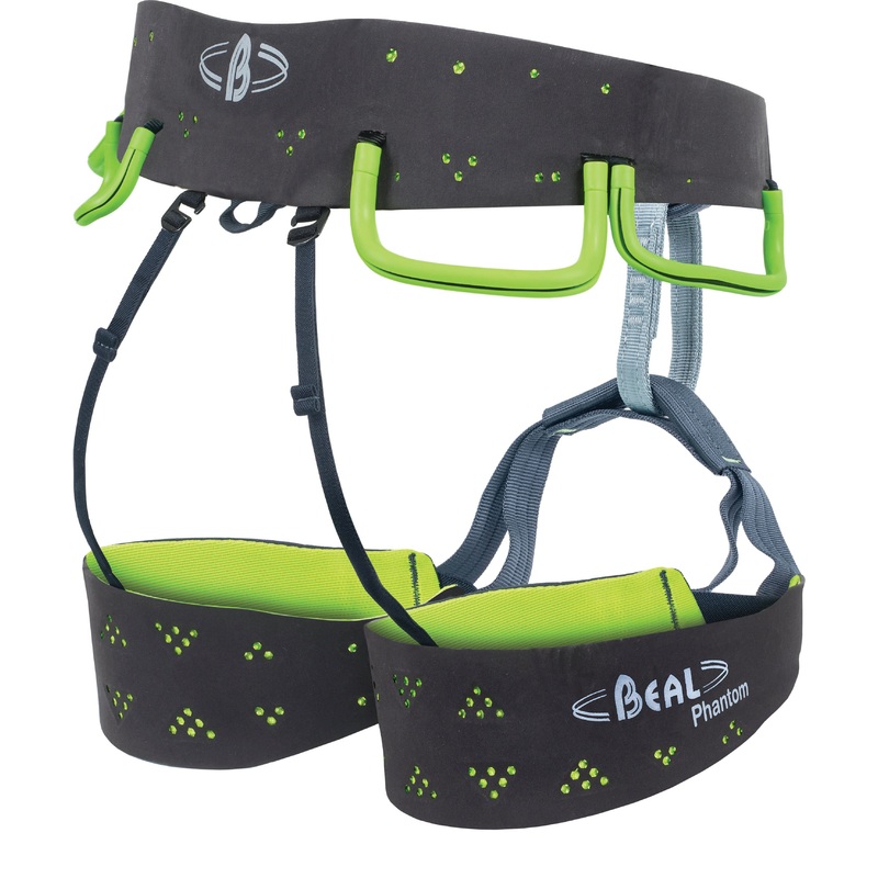 Beal Recycled Polyester Climbing Harness  Lightweight, Breathable, Technology-Driven Sport Harness with Multiple Gear Loops & Comfort Fit