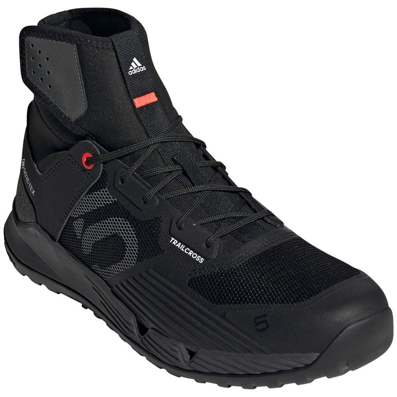 Five Ten Trailcross GTX Flat Shoes - Mens Core BLK / DGH Solid Gray / FTWR White 8.5
