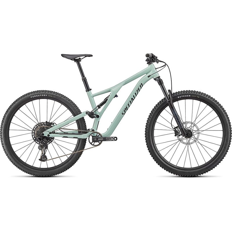 2024 Specialized Stumpjumper alloy bike gloss ca white sage / black s5
