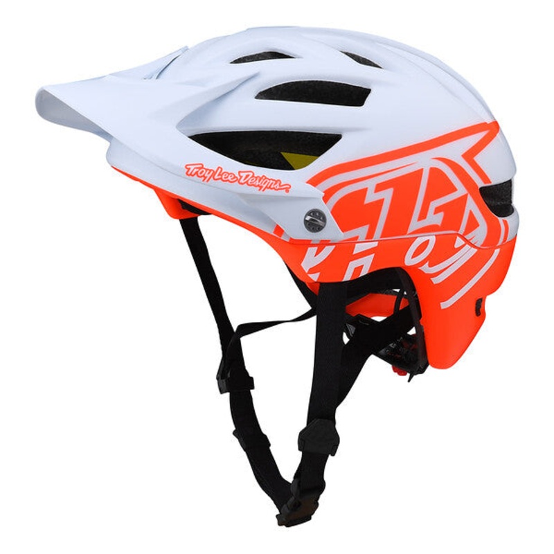 Troy Lee Designs A1 MIPS MTB Helmet - Youth - Classic - Rocket Red - 2022