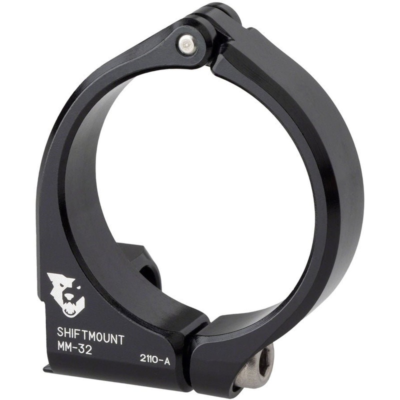 Wolf Tooth ShiftMount Drop Bar Clamp - MatchMaker Shifter to 31.8mm Handlebar Clamp